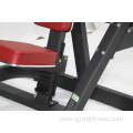 Seated leverage chest press machine hanging series equipment